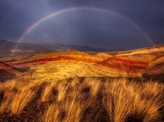 DESERT RAINBOW - Painted Hills, Oregon, USA