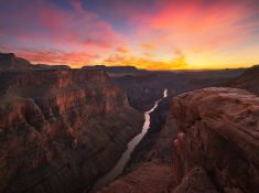 GRAND SUNSET  - Grand Canyon National Park, Arizona, USA